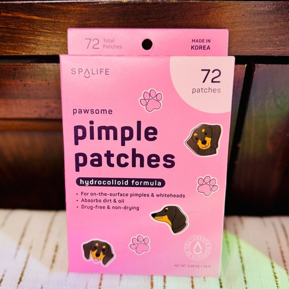 LAST SET!! SpaLife Dachshund Skincare Set – Pimple Patches + Undereye Masks 🐾✨ - Picture 7 of 7
